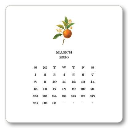 2026 Florida Calendar with Easel