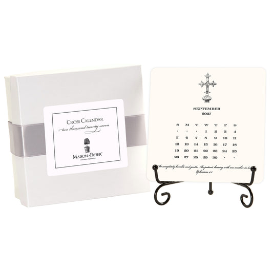2027 Cross Desk Calendar