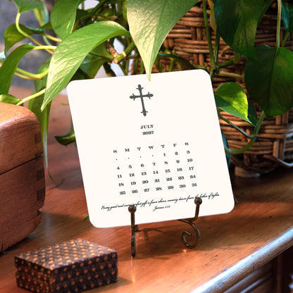 2027 Cross Desk Calendar