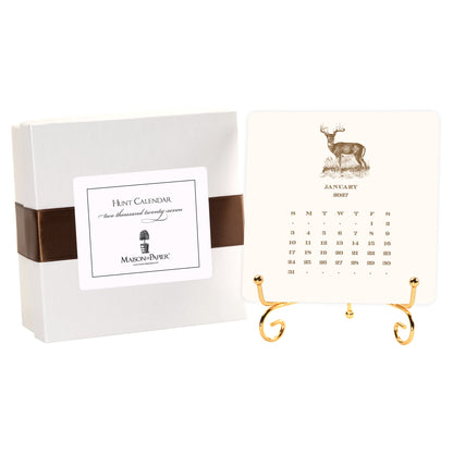 2027 Hunt Desk Calendar
