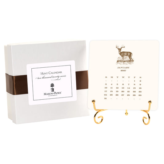 2027 Hunt Desk Calendar