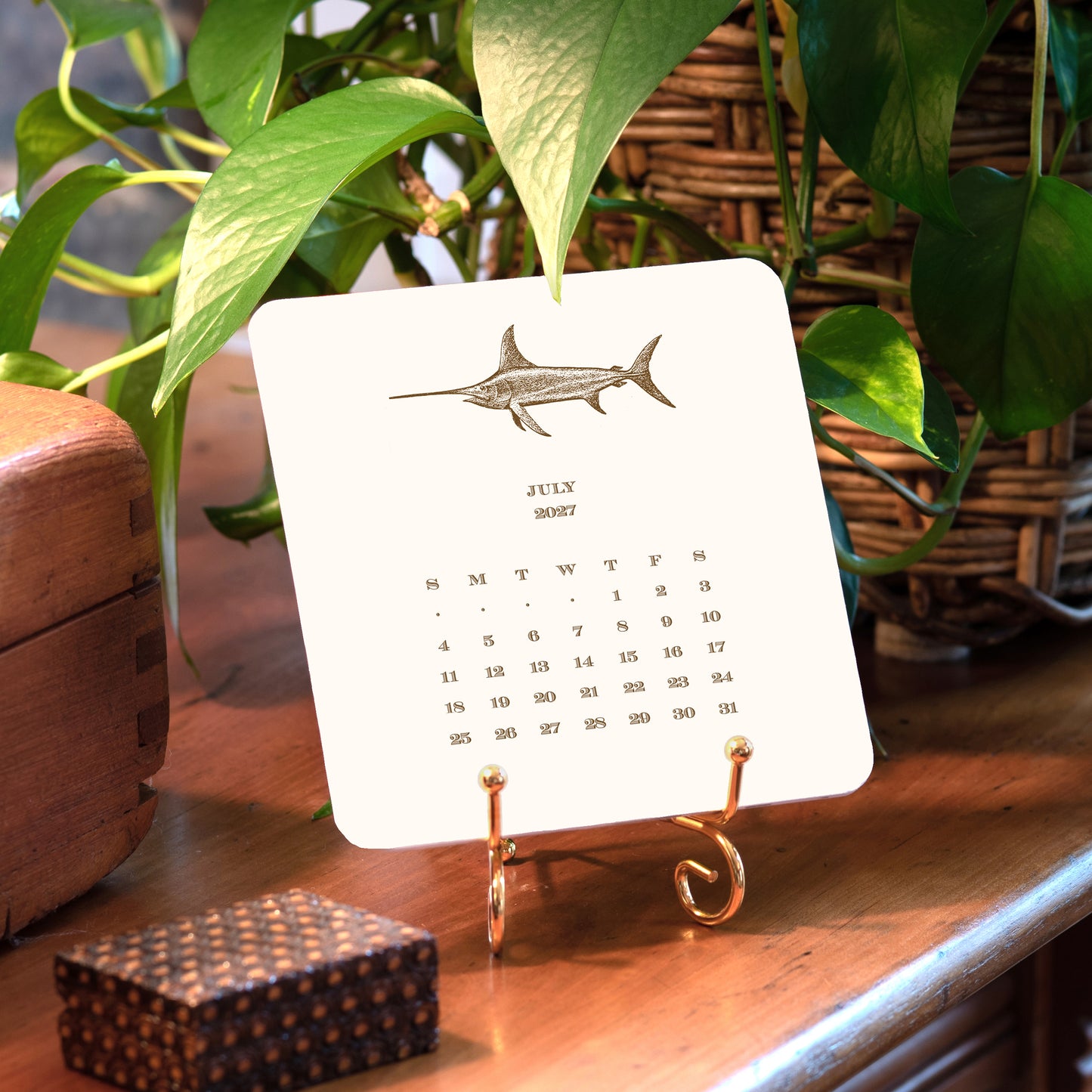 2027 Hunt Desk Calendar