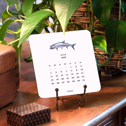 2027 Saltwater Fish Desk Calendar