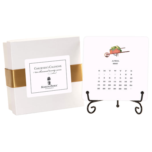 2027 Gardener's Desk Calendar