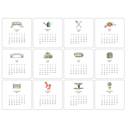 2027 Gardener's Desk Calendar