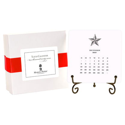 2027 Texas Desk Calendar