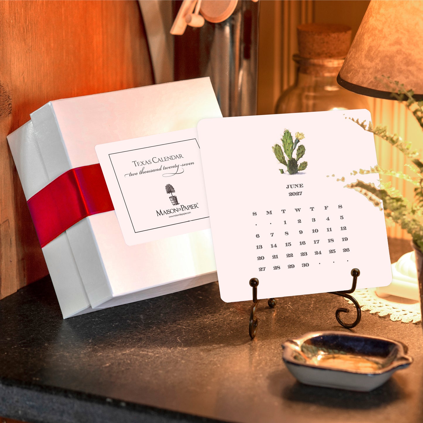 2027 Texas Desk Calendar