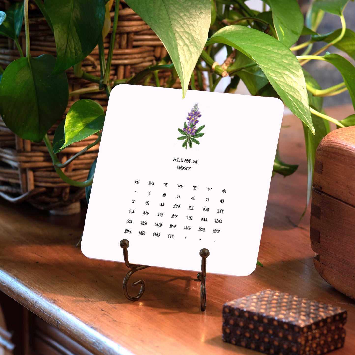 2027 Texas Desk Calendar