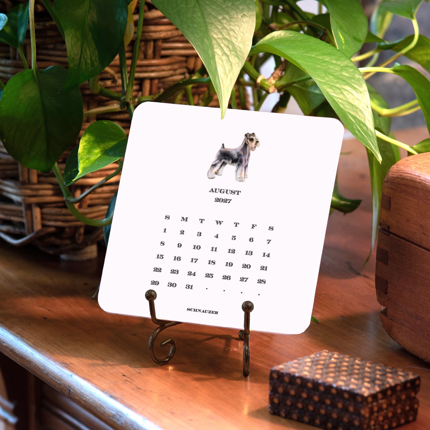 2027 Dog Desk Calendar