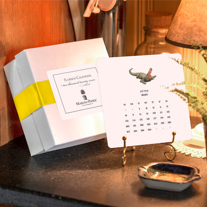 2027 Florida Desk Calendar