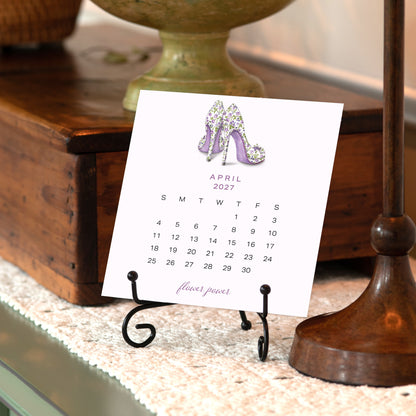 2027 Ann Scott Heels Desk Calendar