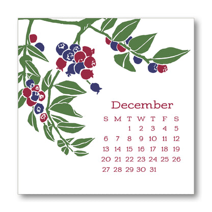 2027 Arts & Crafts Press Wildflower Desk Calendar