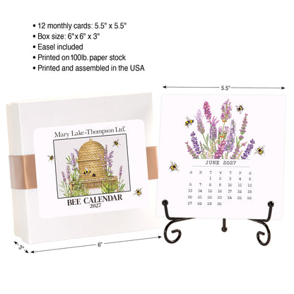 2027 Mary Lake-Thompson Bees Desk Calendar