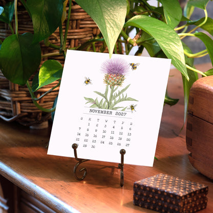 2027 Mary Lake-Thompson Bees Desk Calendar