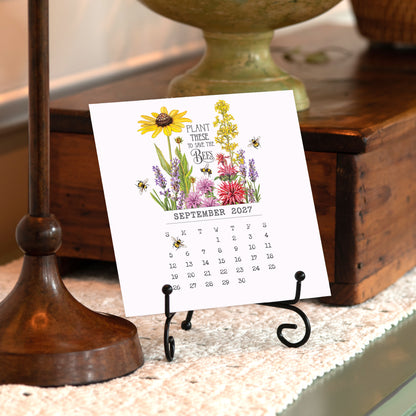 2027 Mary Lake-Thompson Bees Desk Calendar
