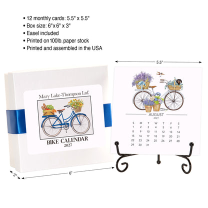 2027 Mary Lake-Thompson Bike Desk Calendar