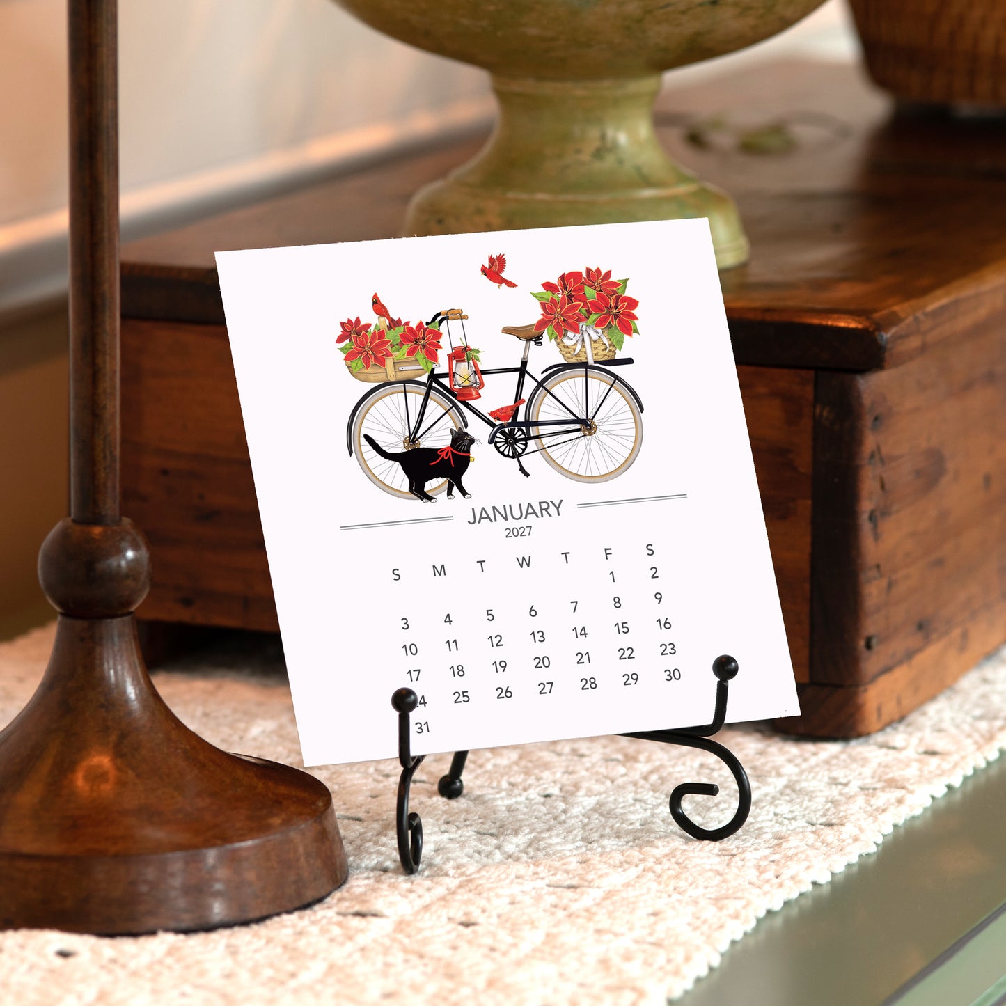 2027 Mary Lake-Thompson Bike Desk Calendar
