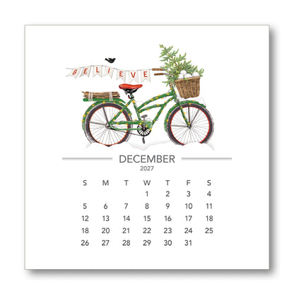 2027 Mary Lake-Thompson Bike Desk Calendar