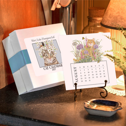 2027 Mary Lake-Thompson Cat Desk Calendar