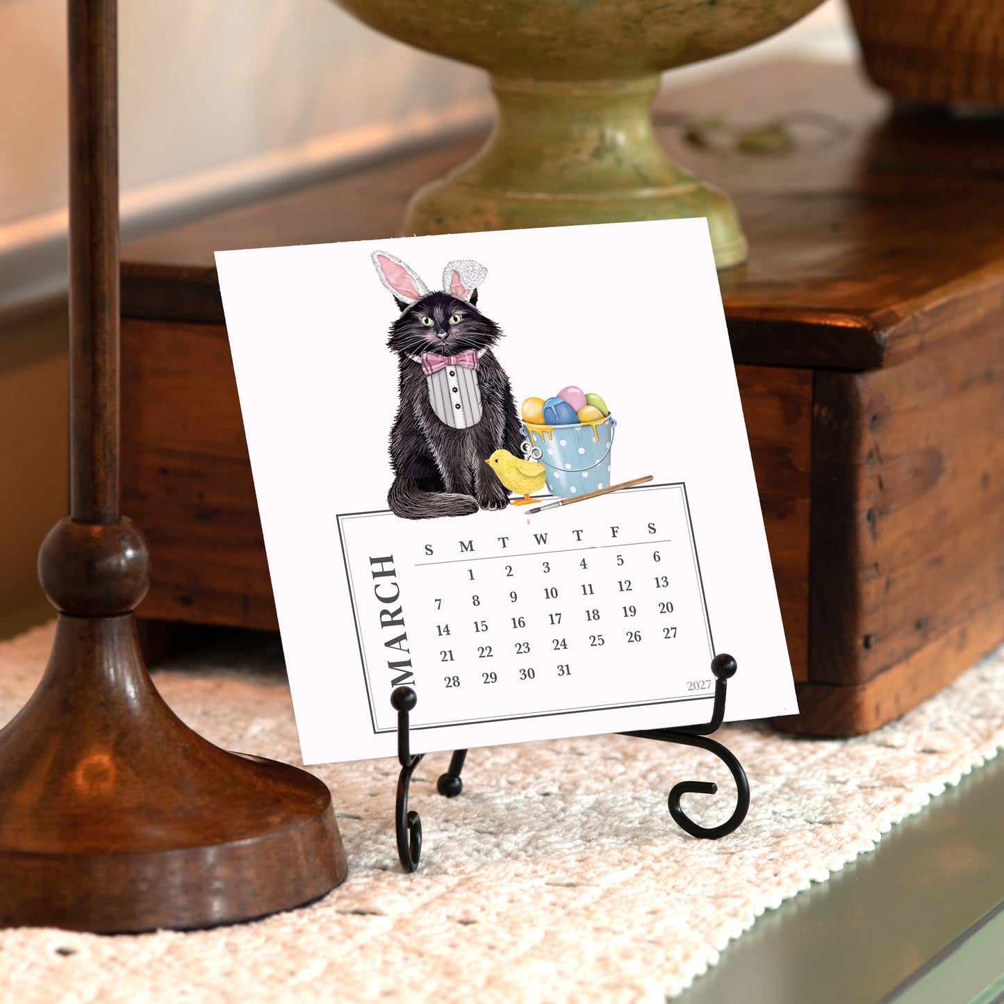 2027 Mary Lake-Thompson Cat Desk Calendar