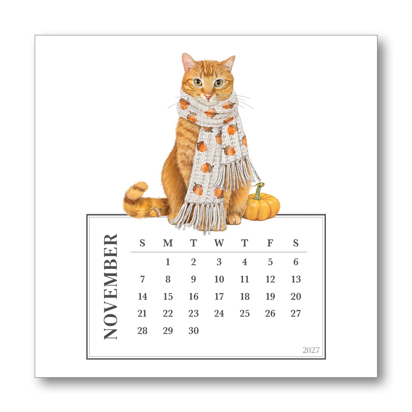 2027 Mary Lake-Thompson Cat Desk Calendar