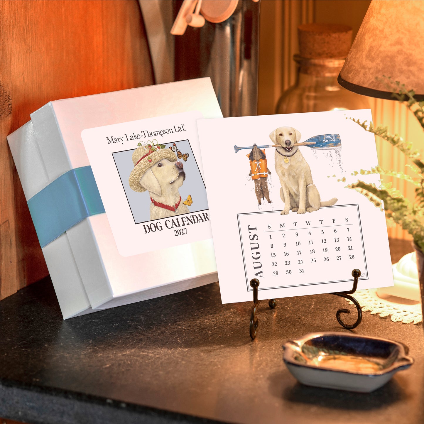 2027 Mary Lake-Thompson Dog Desk Calendar