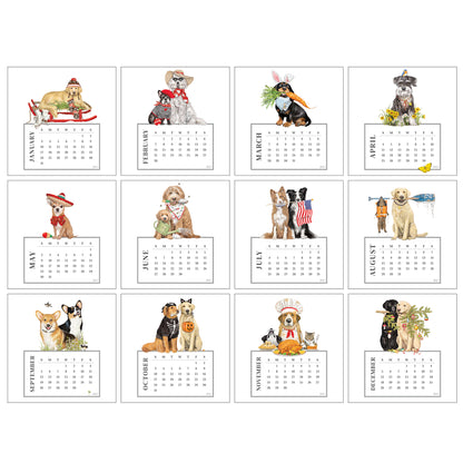 2027 Mary Lake-Thompson Dog Desk Calendar