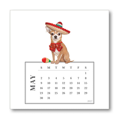 2027 Mary Lake-Thompson Dog Desk Calendar