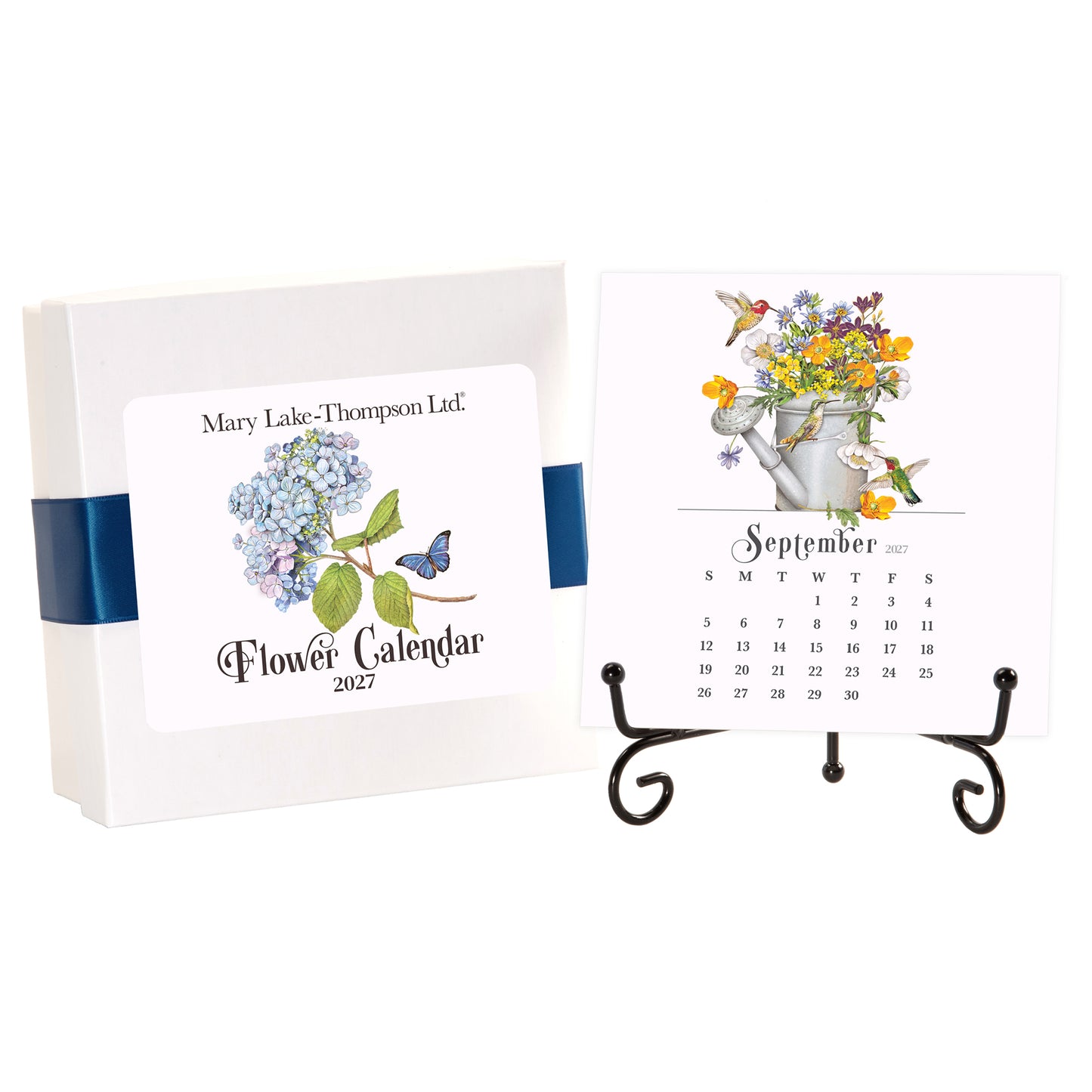 2027 Mary Lake-Thompson Flower Desk Calendar