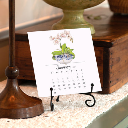 2027 Mary Lake-Thompson Flower Desk Calendar