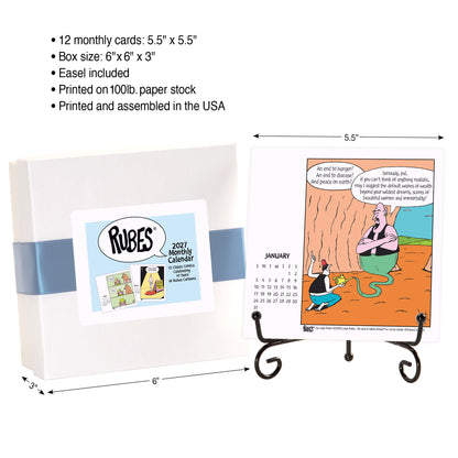 2027 Rubes® Favorites Desk Calendar