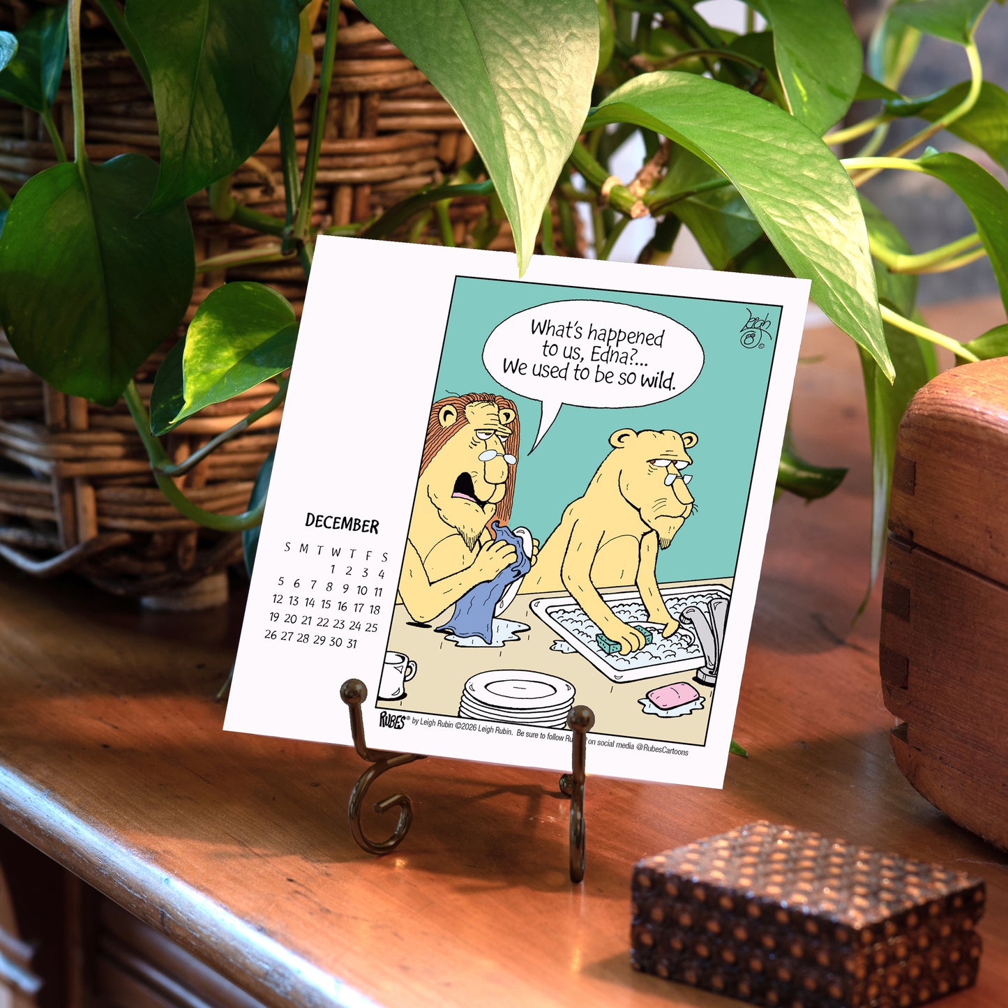 2027 Rubes® Favorites Desk Calendar