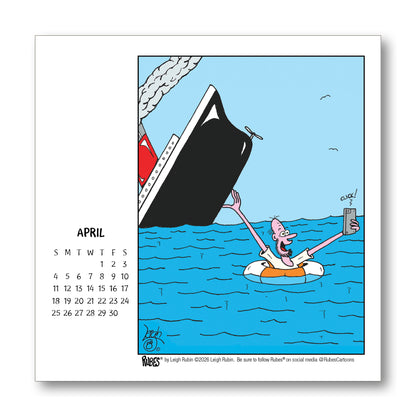 2027 Rubes® Favorites Desk Calendar