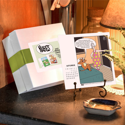 2027 Rubes® Dog Desk Calendar