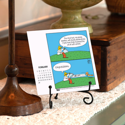 2027 Rubes® Dog Desk Calendar
