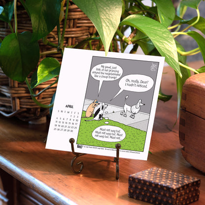 2027 Rubes® Dog Desk Calendar