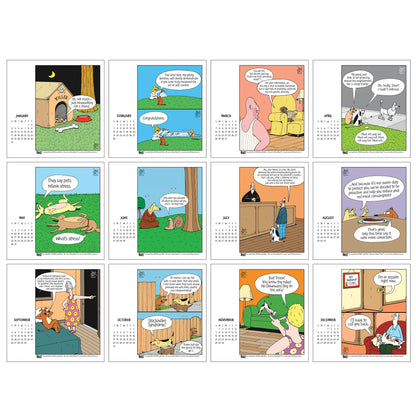 2027 Rubes® Dog Desk Calendar