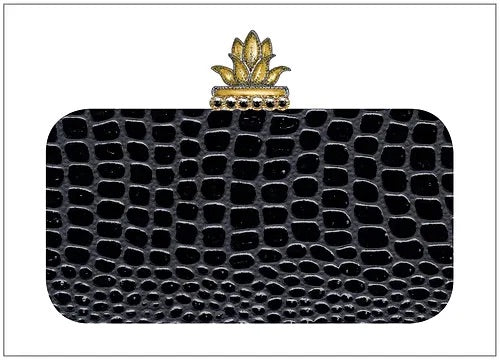 SEH CCC001 -  Croc Clutch