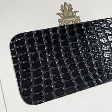 SEH CCC001 -  Croc Clutch