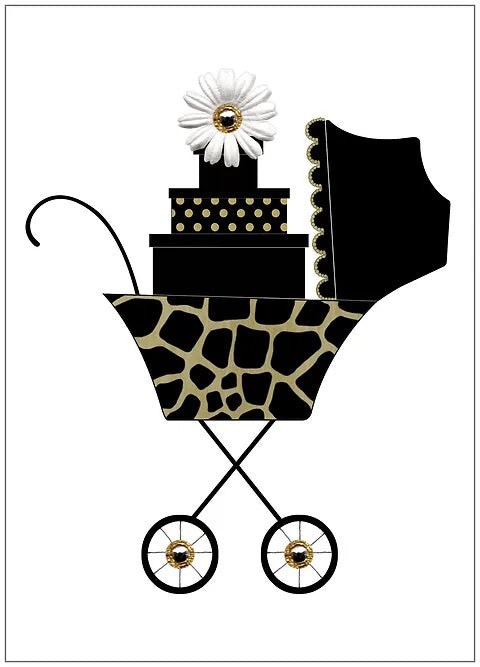 SEH CCC151 - Leopard Swanky Stroller