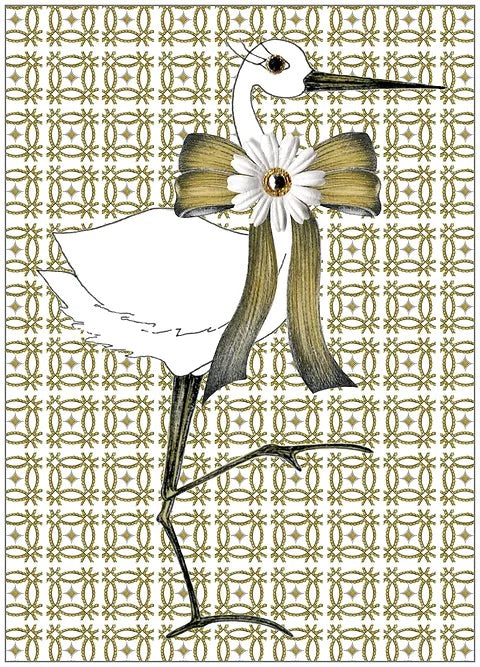 SEH CCC155 - Posh Pattern Stork