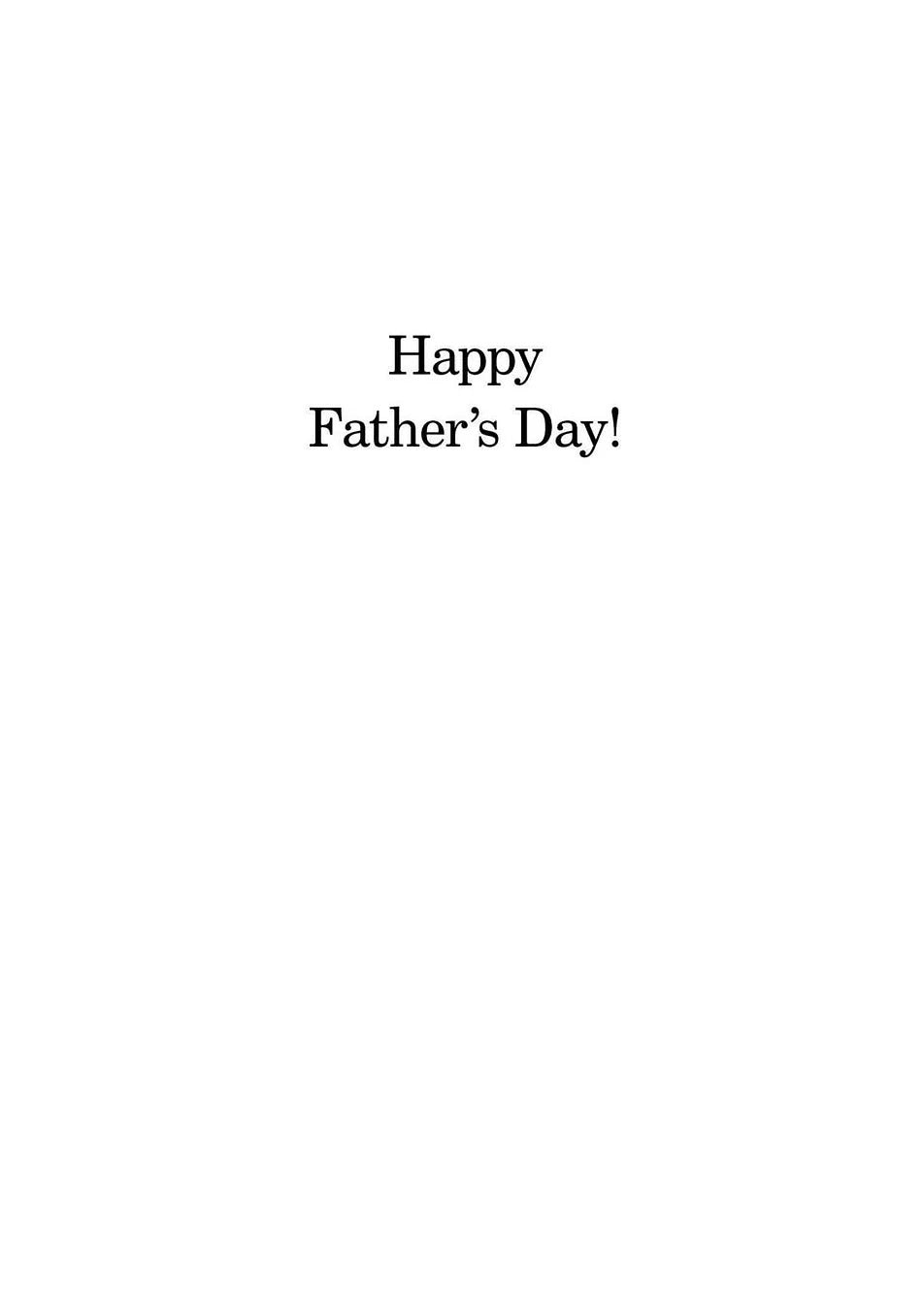 FAP0823 Father's Day Card