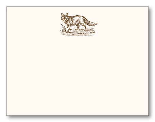 Fox Note Card