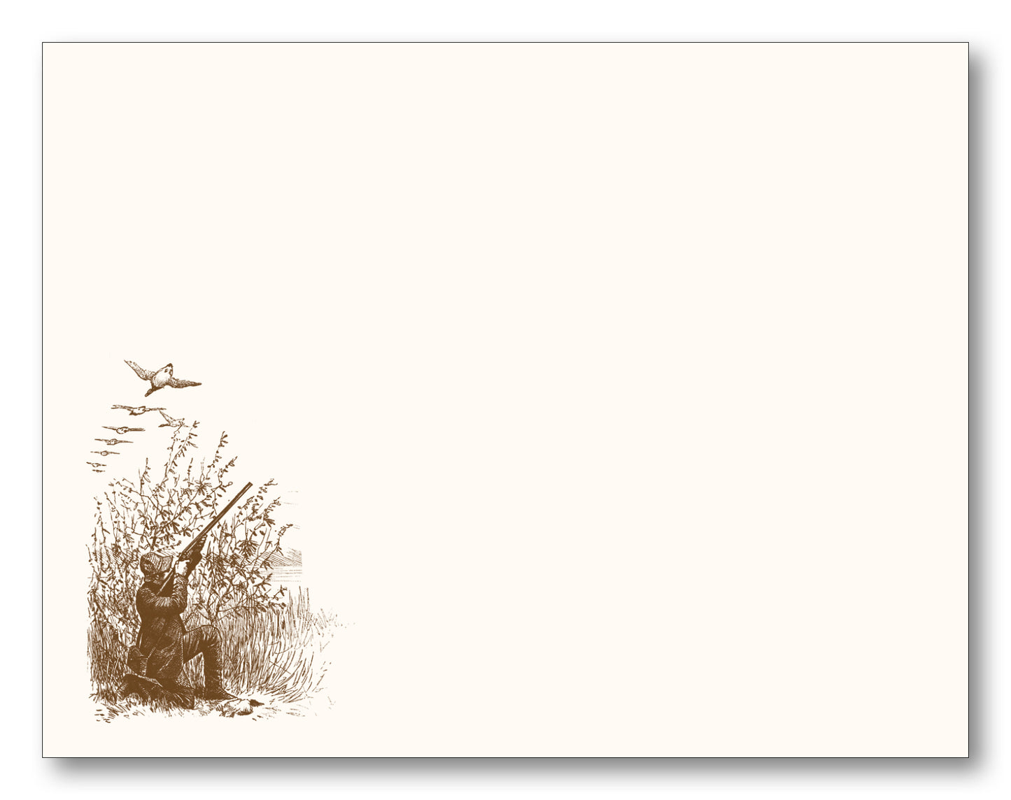 Duck Hunter Note Card