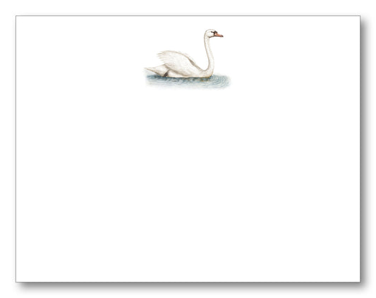 Swan Note Card