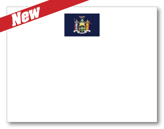 New York Flag Note Card