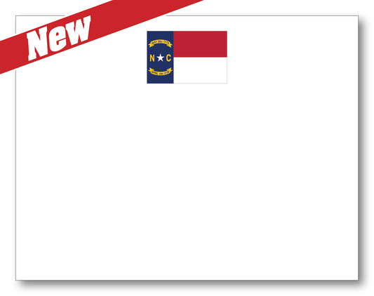 North Carolina Flag Note Card