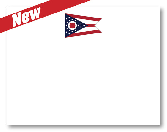 Ohio Flag Note Card