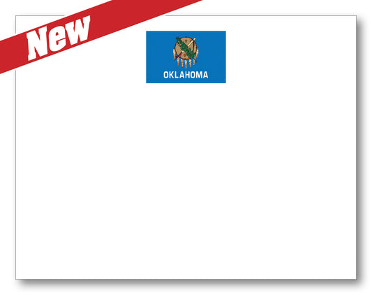 Oklahoma Flag Note Card