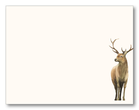 Red Stag Note Card